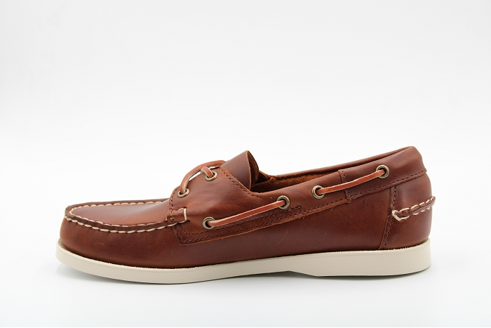 Sebago bateau docksides waxed marron2241401_3