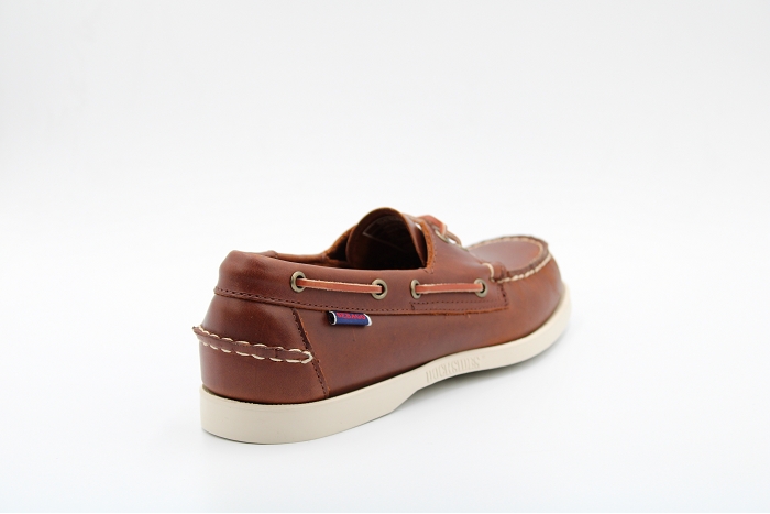 Sebago bateau docksides waxed marron2241401_4