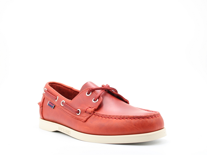 Sebago bateau docksides portland rouge2241403_2