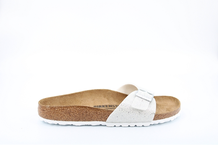 Birkenstock mule madrid paillette white