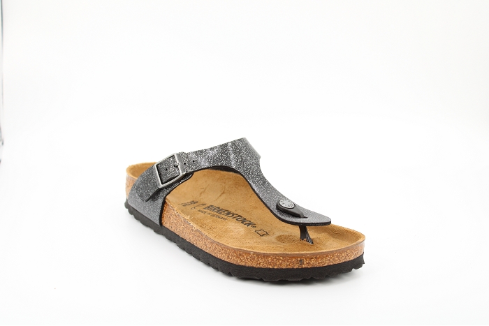 Birkenstock mule gizeh pailette noir2245601_2