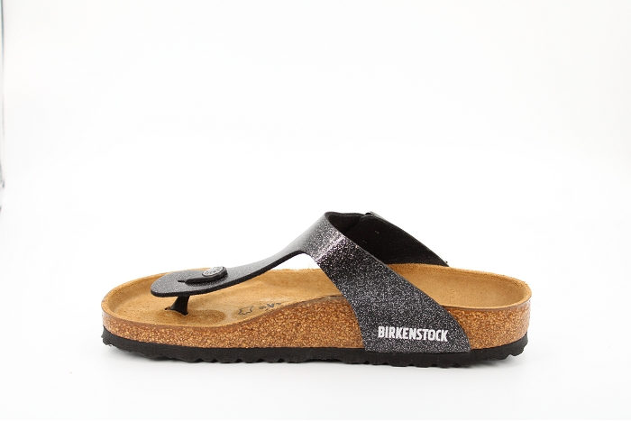 Birkenstock mule gizeh pailette noir2245601_3