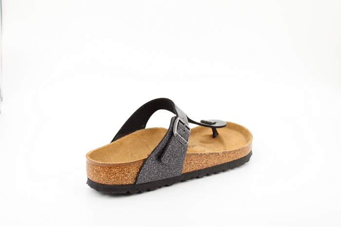 Birkenstock mule gizeh pailette noir2245601_4