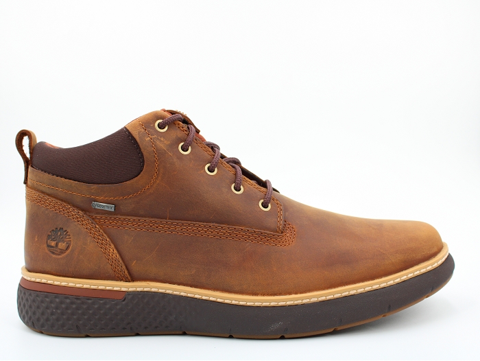 Timberland botte et bottine cross mark chukka  gtx marron