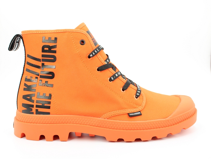 Palladium botte et bottine hi future orange