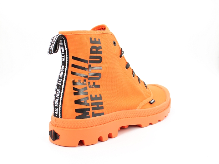 Palladium botte et bottine hi future orange2258203_4