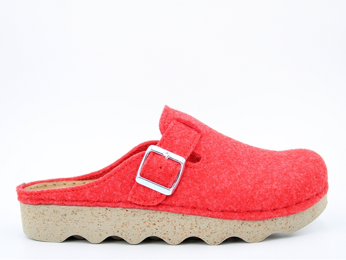 Ouf besnard chaussons manolya rouge