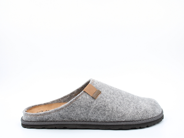 Ouf besnard chaussons menzo gris