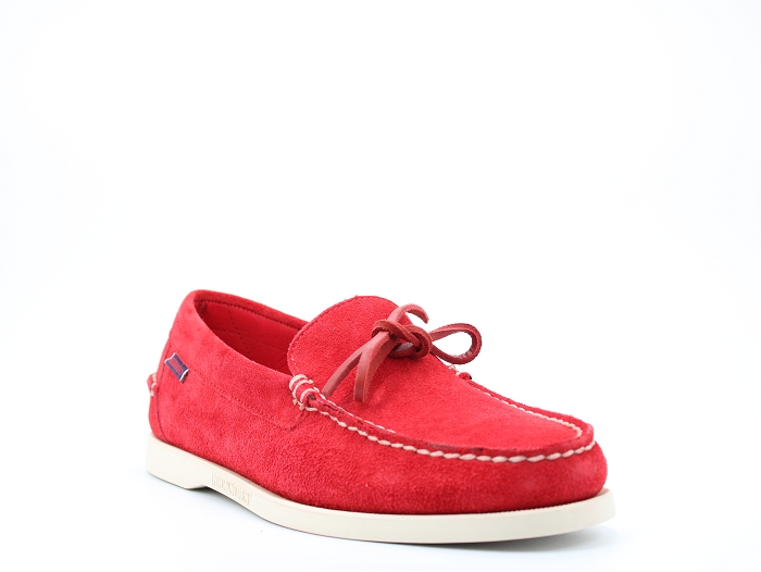 Sebago mocassin docksides schoodic rouge2283203_2