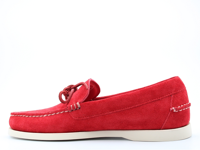 Sebago mocassin docksides schoodic rouge2283203_3