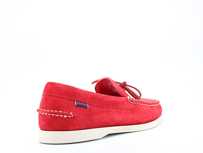 Sebago mocassin docksides schoodic rouge2283203_4