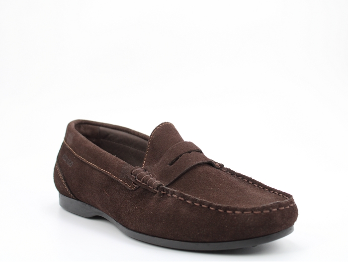 Sebago mocassin byron marron2283301_2