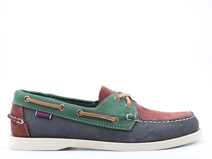 Sebago bateau docksides portland vert