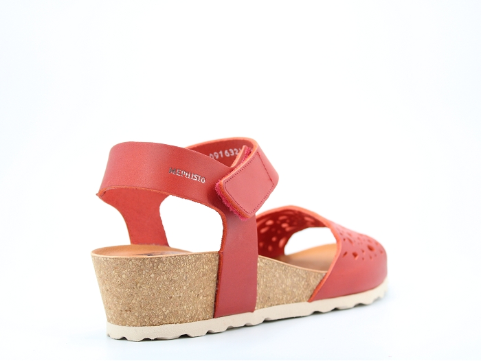 Mephisto sandale raphaela rouge2285201_4