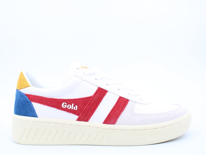 Gola sneakers grand slam trident blanc