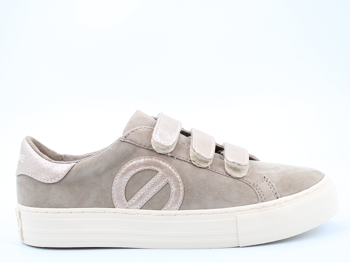 No name sneakers arcade straps taupe