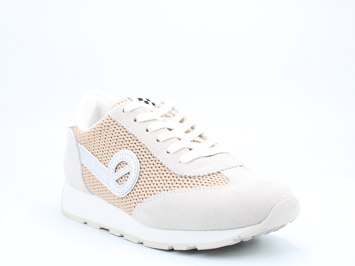 No name sneakers city run jogger marron2288207_2