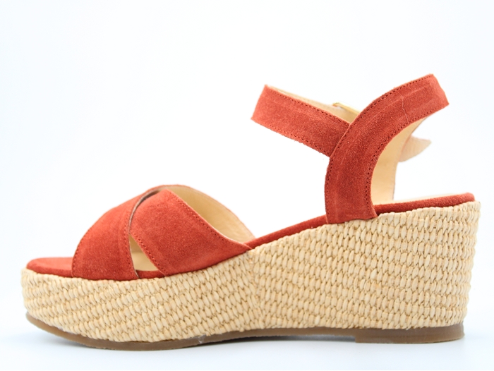 Schmoove sandale luna sandale cowsuede orange2289502_3