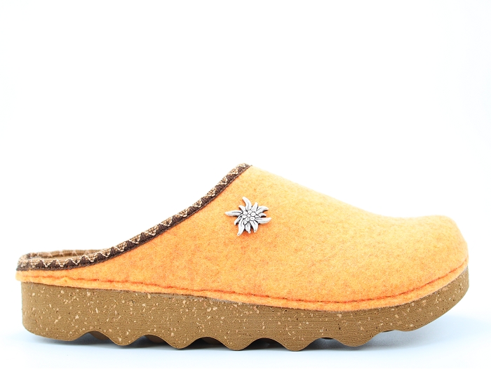 Ouf besnard chaussons madlyne orange