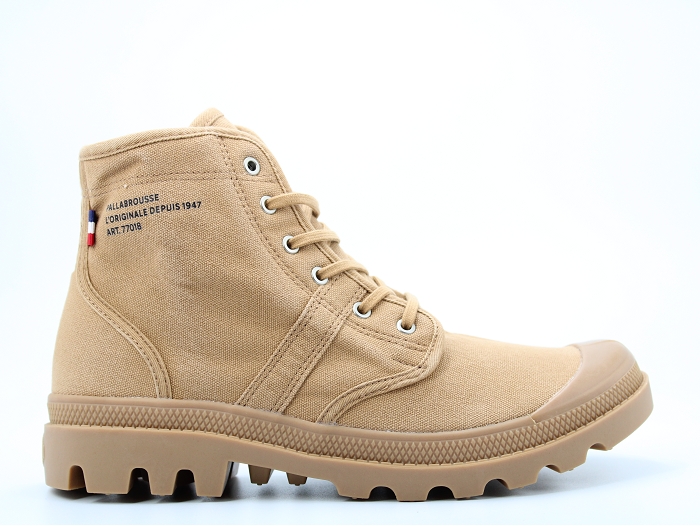 Palladium botte et bottine palabrousse legion beige
