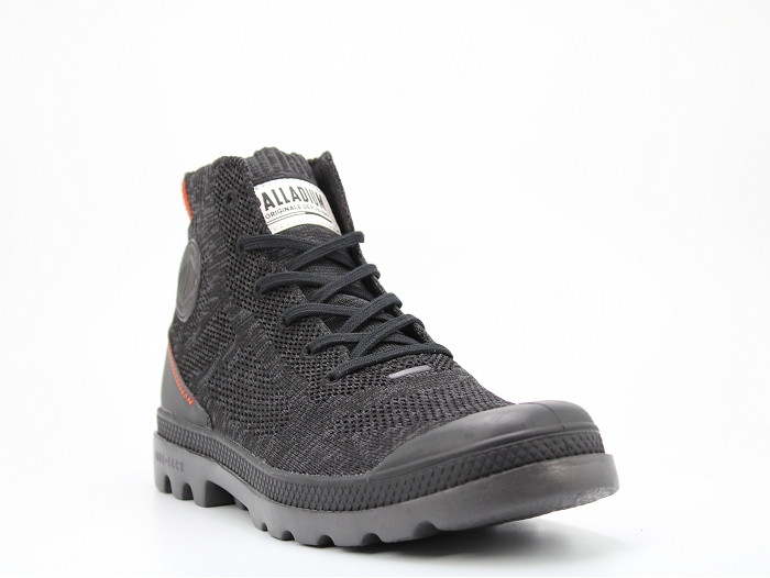 Palladium botte et bottine pampa hi lite knit noir2292601_2