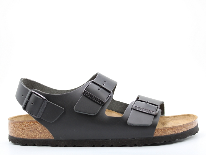 Birkenstock mule milano cuir noir