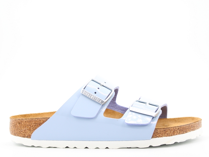 Birkenstock mule arizona vernis bleu