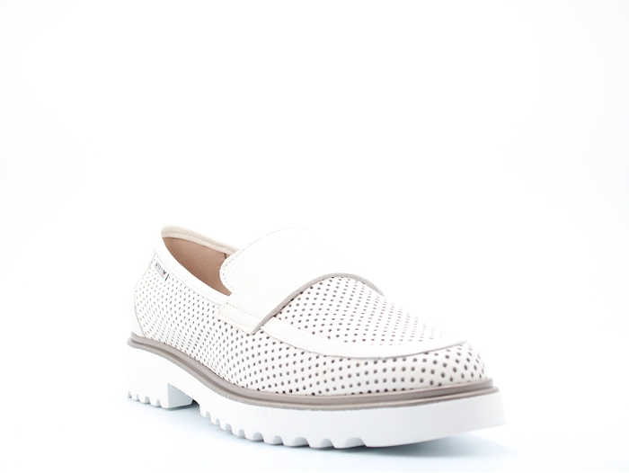 Mephisto mocassin sylvie perf blanc2294801_2