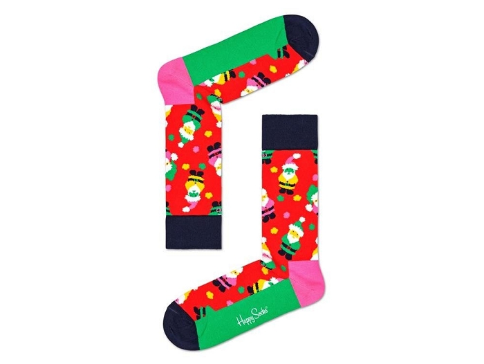 Happy socks chaussettes chaussettes santa multi