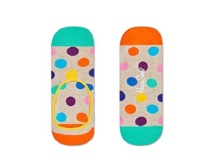 Happy socks chaussettes chaussettes liner big dot multi