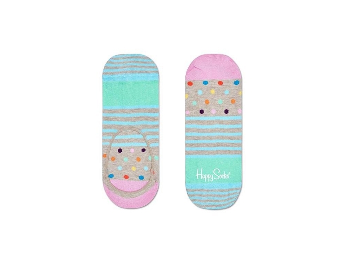 Happy socks chaussettes chaussettes liner stripes dots multi