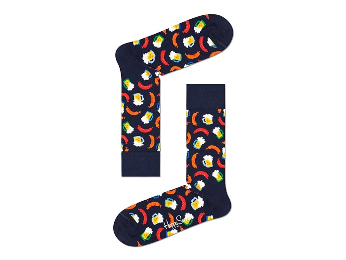 Happy socks chaussettes chaussettes beer and sausage multi