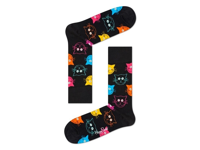 Happy socks chaussettes chaussettes cat multi