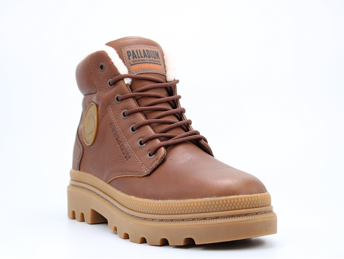Palladium botte et bottine pltrpr sc wps marron2306101_2