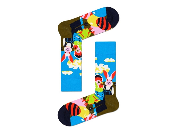 Happy socks chaussettes coffret easter multi2307801_4