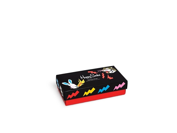 Happy socks chaussettes coffret tiger multi