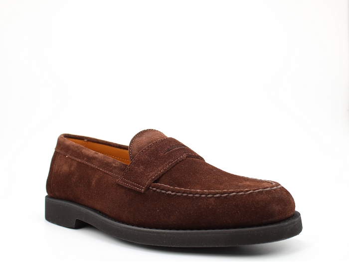 Sebago mocassin ryan suede marron2314001_2