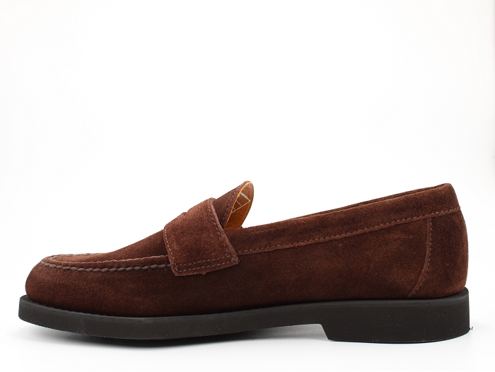 Sebago mocassin ryan suede marron2314001_3