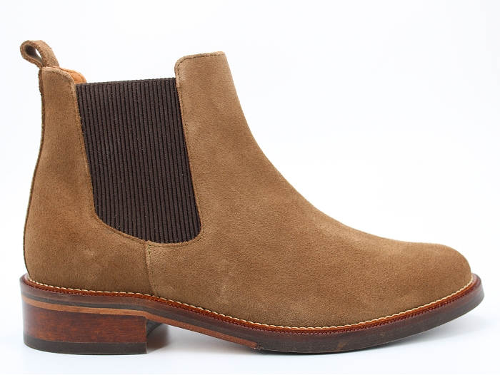 Schmoove botte et bottine candide chelsea marron