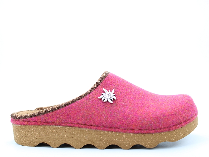 Ouf besnard chaussons marge rouge