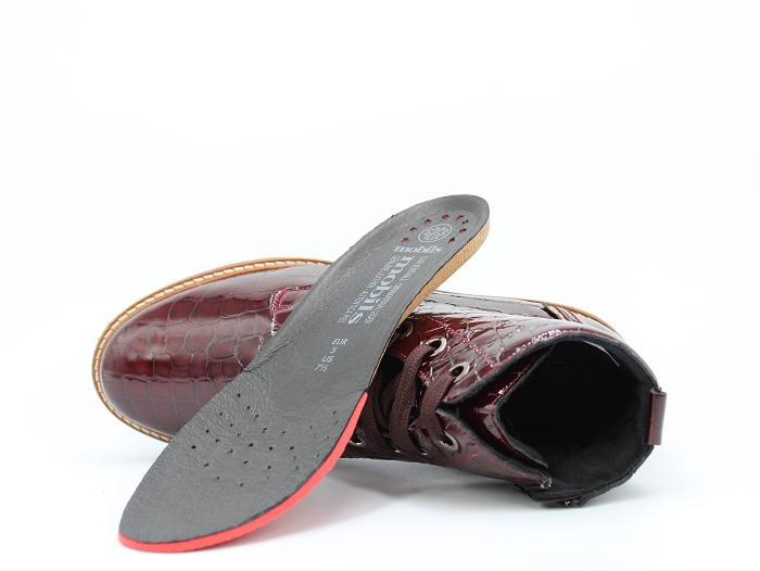 Mobils botte et bottine odalia rouge2323303_6