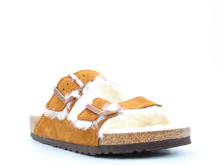 Birkenstock mule arizona shearling marron2324201_2