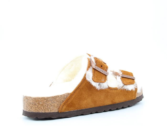 Birkenstock mule arizona shearling marron2324201_4