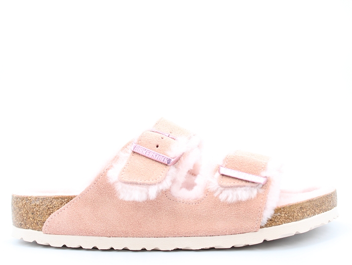 Birkenstock mule arizona shearling rose