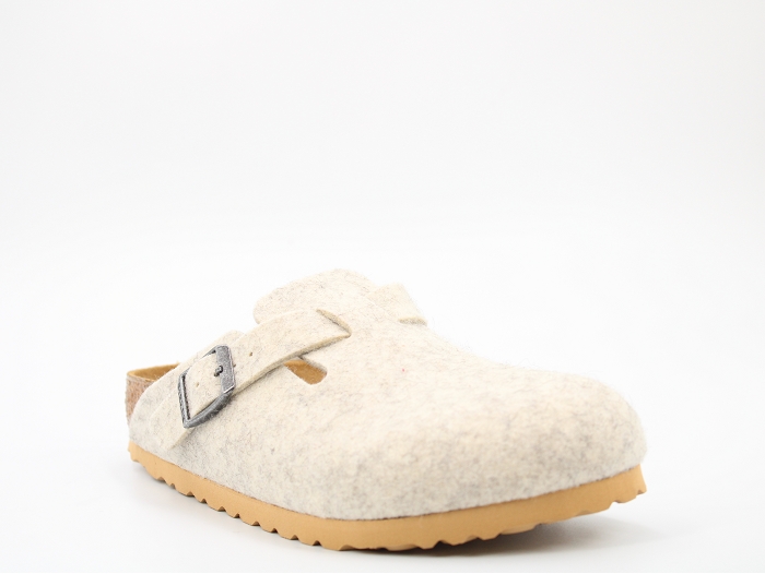 Birkenstock mule boston wooly ecru2324603_2