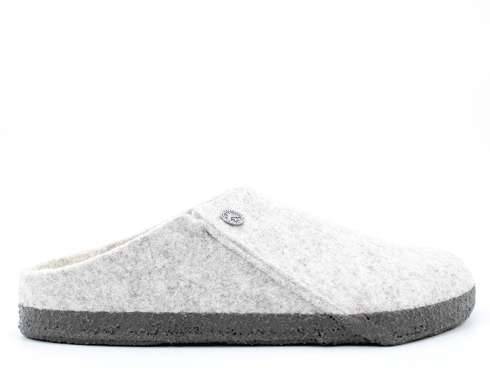 Birkenstock chaussons zermatt shearling gris