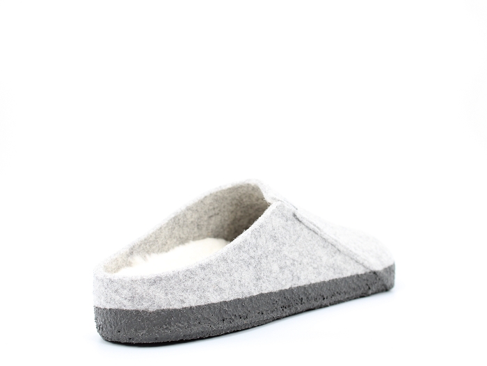 Birkenstock mule zermatt shearling gris2324902_4