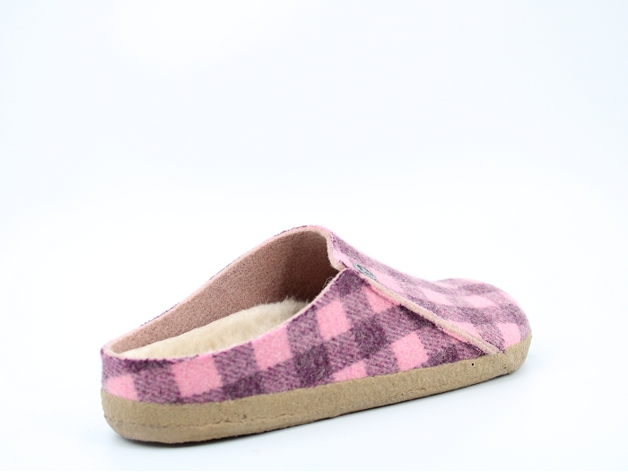 Birkenstock chaussons zermatt shearling rose2324903_4