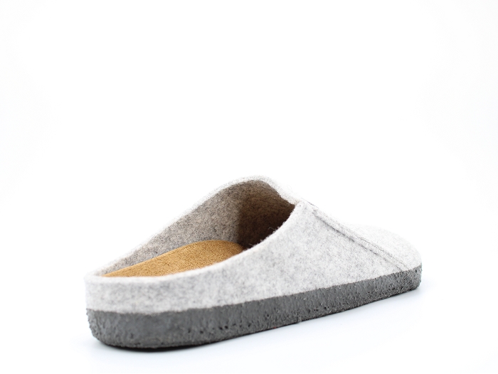 Birkenstock chaussons zermatt soft gris2325002_4