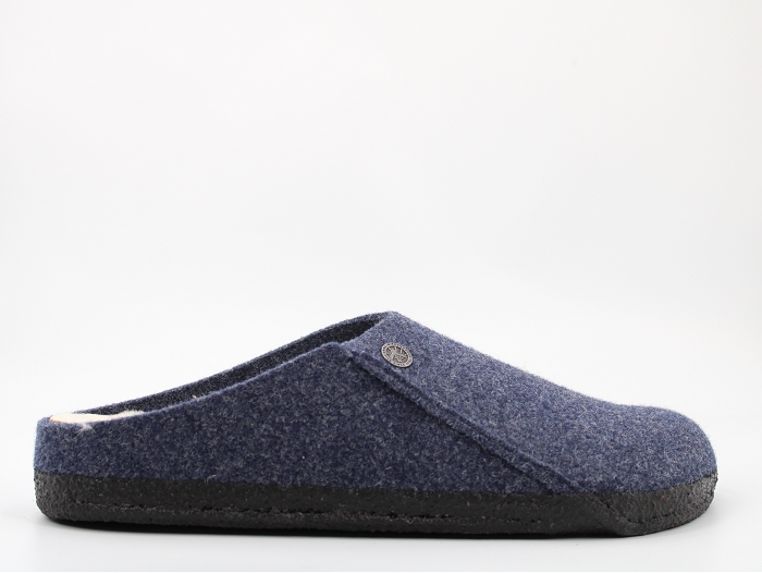 Birkenstock chaussons zermatt shearling bleu